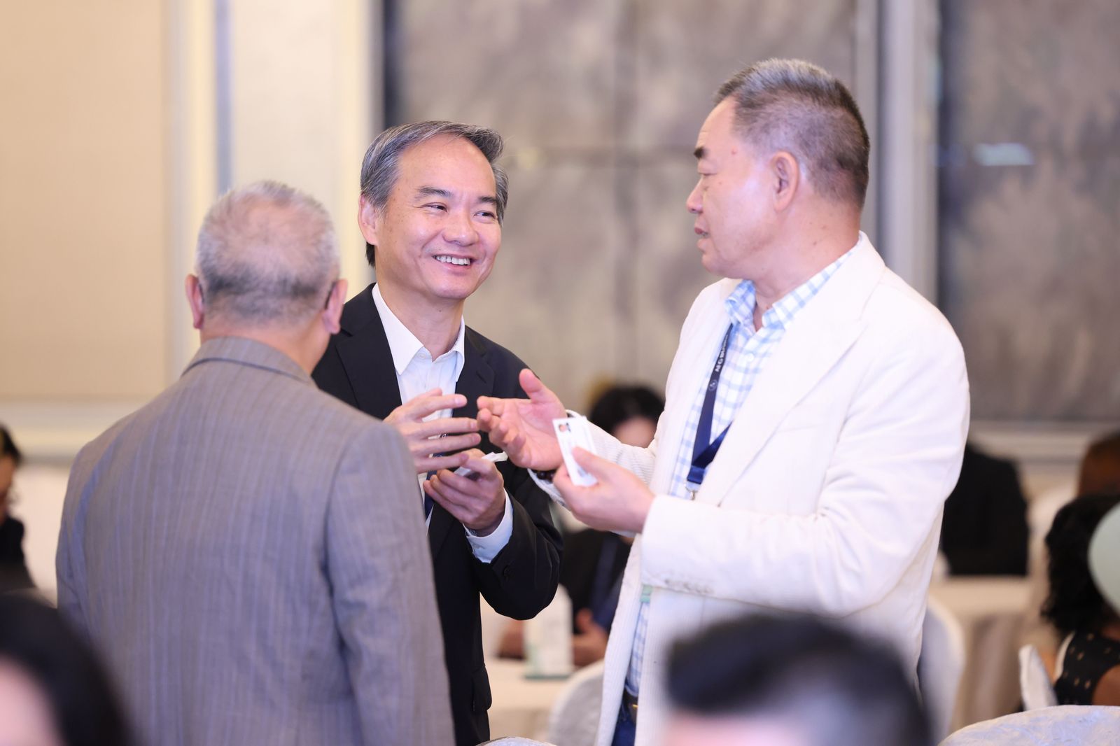 Members of the Alliance in conversation at the Business & Philanthropy Forum 2025
